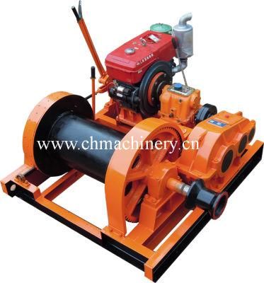 5ton Diesel Mooring Winch with Small Drum