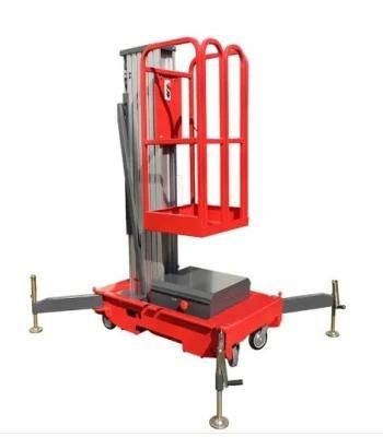 Portable Man Lift Aluminum Lifting Equipment Electric Lifter with CE