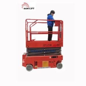 Mobile Hydraulic Scissor Elevating Platform Self Propelled Elevator Lift with Ce