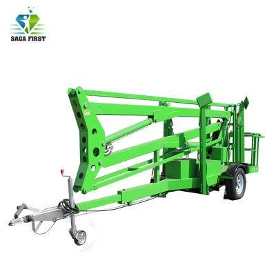 Horizontal Reach Driveable Self Propelled Trailer Boom Lift