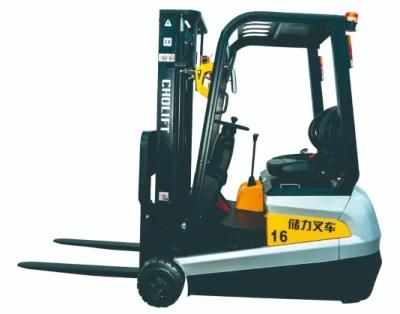 Three-Wheeled 1.6 Ton High-Quality Electric Forklift