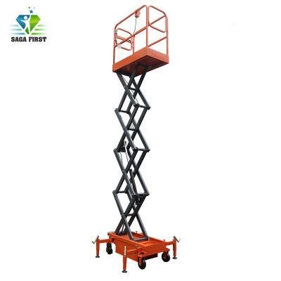 Semi Electric 3m Lift Table Mini Scissor Man Lift