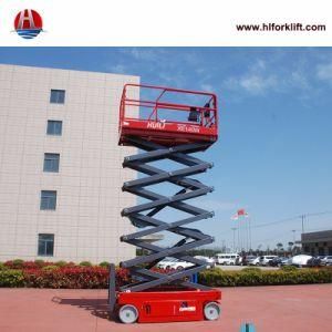 Self-Propelled Electric Scissor Lift Xe-Series Xe140W Working Height Max 14 Meters