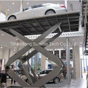 3000kg 4000kg 5000kg Fixed Hydraulic Underground Car Scissor Lift Floor to Floor Car Lift Table for Home Garages