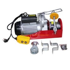 PA Mini Electric Wire Rope Hoist 500kg /Building Portable Electric Winch