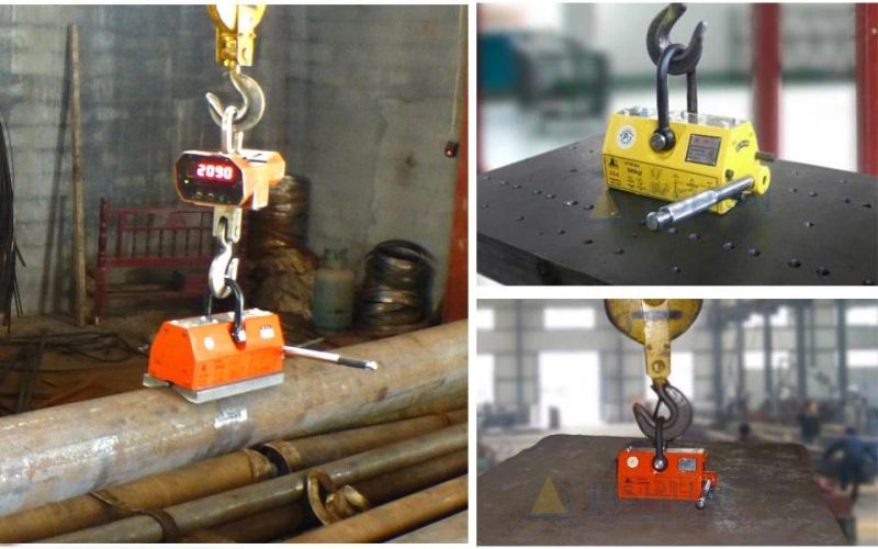 (15 years+) CE Certified Steel Plate Permanent Magnetic Lifter /Lifting Magnet for Round Steel