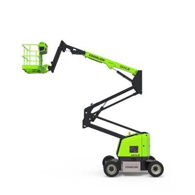 Zoomlion Aerial Working Platform Za14je 15.8m Electric Articulating Boom Lifts