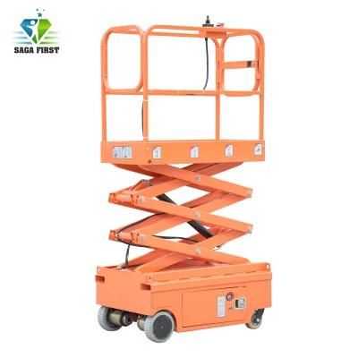 3m 4m Outdoor Aerial Work Platform Small Scissor Lift