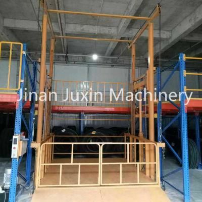 China Manufacture Elevator Guide Rail Chain Hydraulic Lifter Multifunction Platform Lift