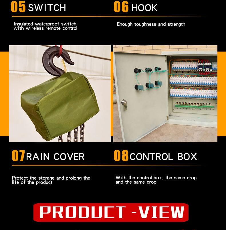 Low Price Large Capacity Dhp Electric Chain Hoist