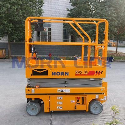 New China 10m Morn CE Mobile Outdoor Man Lifter Scissor Lift Price