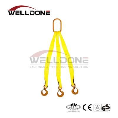 Synthetic Multi-Leg Bridle Lifting Slings 3-Leg - Synthetic Bridle Slings