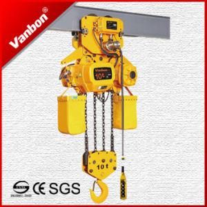 Eelctric Hoist, 10 Ton Low Headroom Electric Chain Hoist