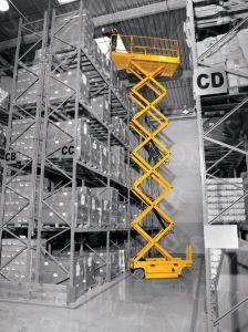 Battery Powered Self Moved Scissor High Work Lift Auto Scissor Lift One Man Scissor Lift