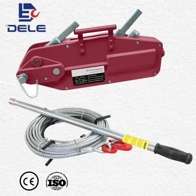 1.6ton Wire Rope Pulling Machine Winch Hoist