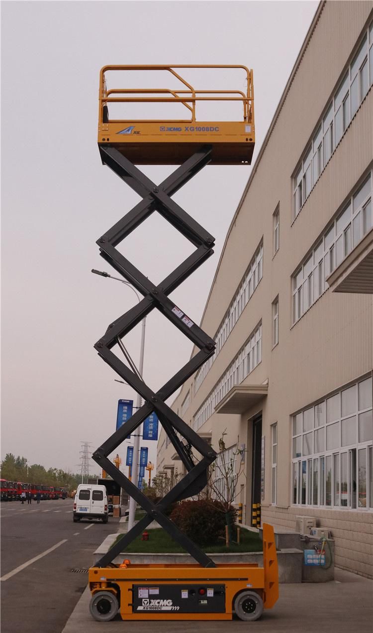 10m 230kg Motor Drive Self Propelled Scissor Lift Platform