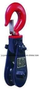 Light Type Snatch Block with Hook and Ce Certificate