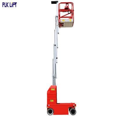 6m Single Mast One Man Aerial Work Platform Lift