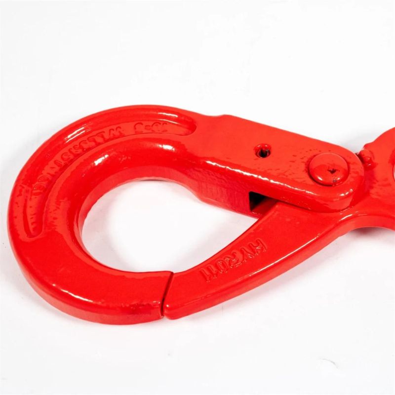 G80 European Type Eye Self-Locking Hook Safety Hook for Sale