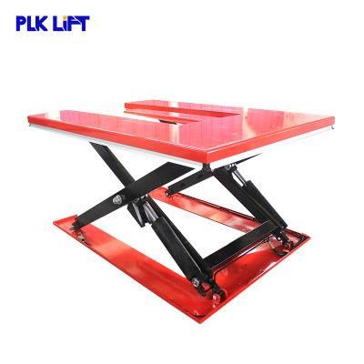 Widely Used E Shape Stationary Scissor Lift Table Platform