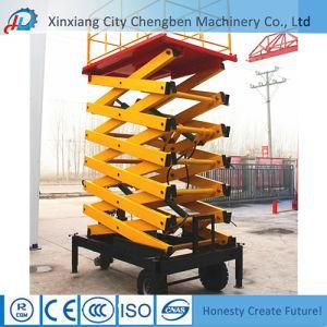 Mobile Truck-Mounted Scissor Lift Platform for Outdoor Maintaining