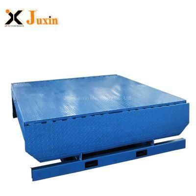 6t 8t 10t 12t Manual Mechanical Edge Dock Leveler for Forklift