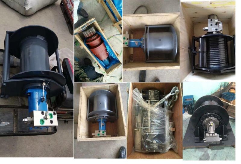5 Ton Hydraulic Fishing Winch Installation on Barge Boat