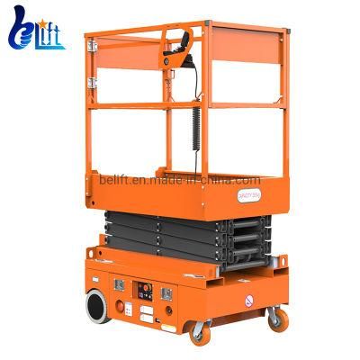 5m 300kg Portable Small Hydraulic Aerial Scissor Man Lift Platform