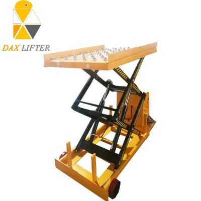 Hydraulic Warehouse Mechanical Scissor Lift Table Truck with CE