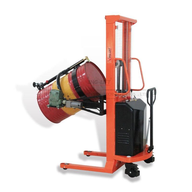 Factory Price 520kg Capacity Electric Drum Lifter Cum Tilter