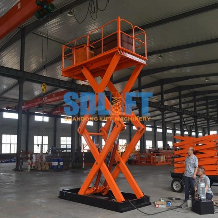 2t 4.5m Construction Cargo Elevator Warehouse Elevator Lift