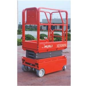 Small Electric Hydraulic Lift Table Mobile Scissor Lift Mini Type with Ce ISO