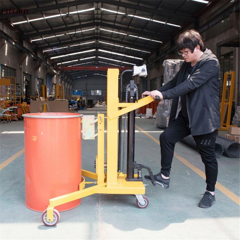 450kg Weighing Hydraulic Portable Drum Handler Lifter Dtf450b-1
