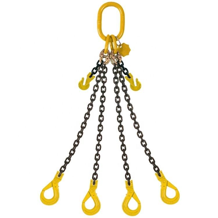 Welded Alloy Steel G80 of Three Legs Chain Lifting Sling