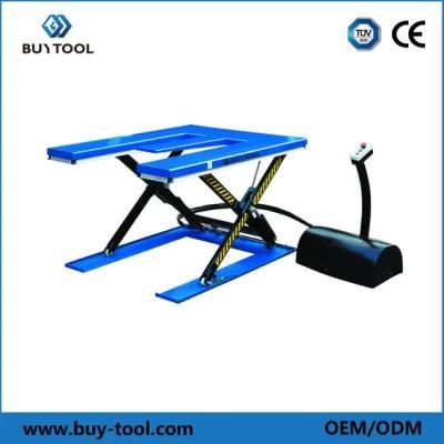 Material Handling Equipment E Shape Pallet Scissor Lift Table