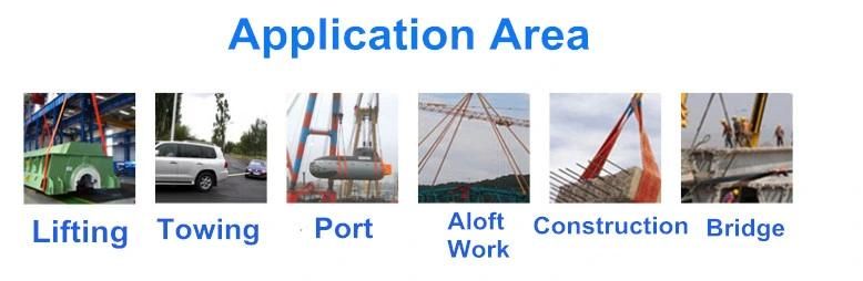 OEM or Customized Wll 4ton Flat Webbing Sling Lifting Sling