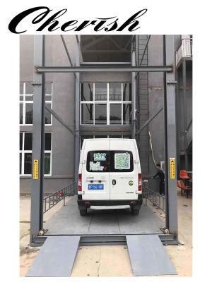 Customized Hydraulic Four Post Hoist Elevator Car Lift