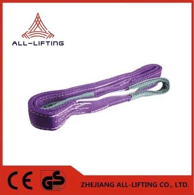 1t Webbing Sling with 2 Eyes Hoisting Belt Length 3 M