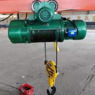 Dy Hot Sell 1ton 2ton 3ton 5ton CD MD Electric Wire Rope Hoist