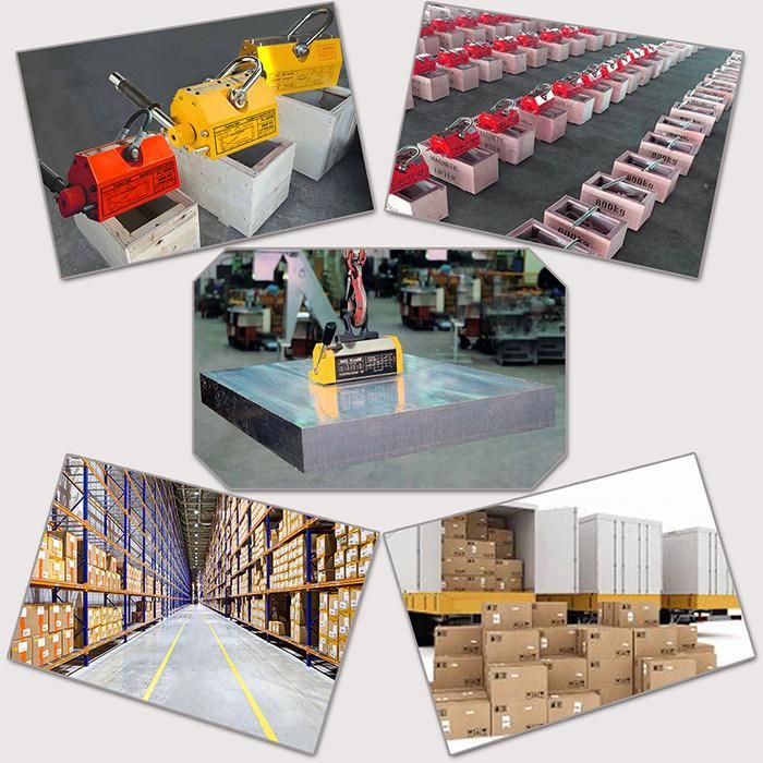 3000kg 3 Ton Heavy Duty Flat Stock Permanent Magnetic Lifter Lifting Magnets