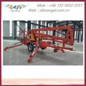 Trailer Mounted Boom Lifting Platform Hydraulic Lift Vertical Lift