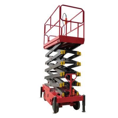 Self-Propelled Mobile Electric Skylift Scissor Lift Car Table Machine