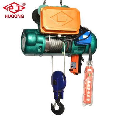 3t CD1 Wire Rope Electric Crane Lifting Equipment Hoist