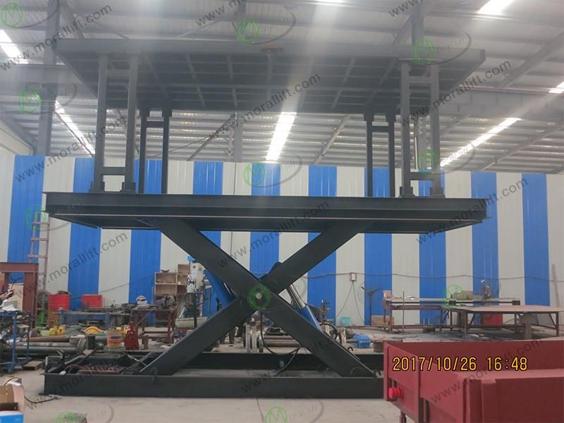 Double Platform Car Parking Scissor Lift