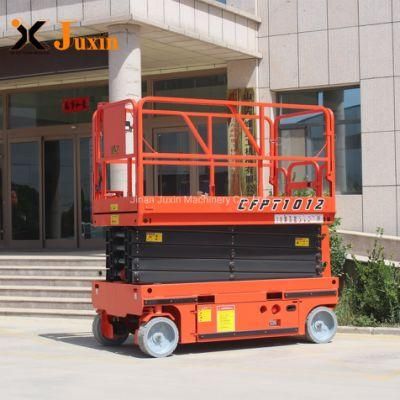 230kg-450kg Load 4 Wheels Self-Propelled Aerial Work Platform Hydraulic Scissor Lift