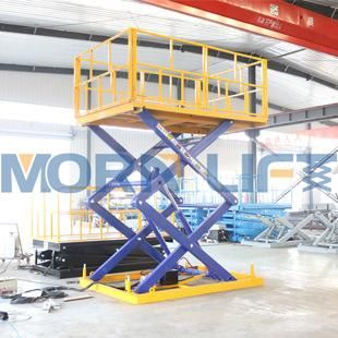 Hydraulic Loading Dock Scissor Lift with Lips