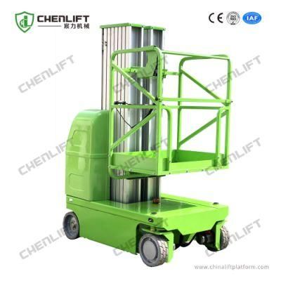 Double Mast Self-Propelled Vertical Lift Work Height 9m Capacity 150kg