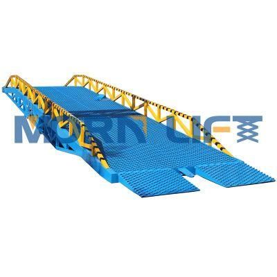 10t Steel Truck Yard Ramps for Container Loading in Warehouse