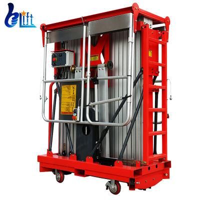 Hydraulic Telescopic Portable Lifter Electric Man Aerial Construction Lift