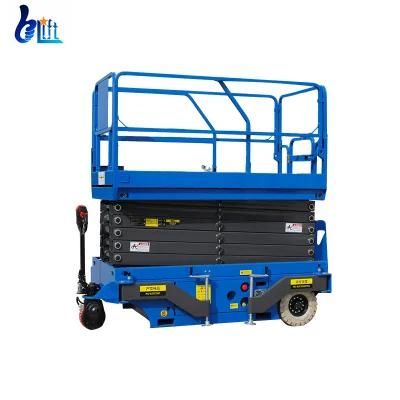 9m Platform Height Loading 450kg High End Full Electric Self Propelled Scissor Lift Lifter